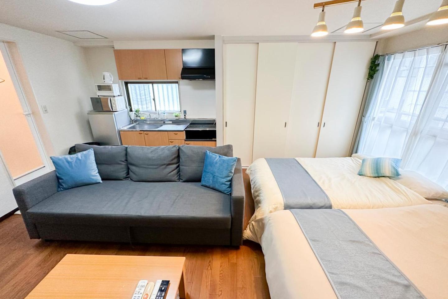 Apartamento ユニオン新大阪 十三駅西中島南方駅 自転車&Wifi貸出無料 Exterior foto