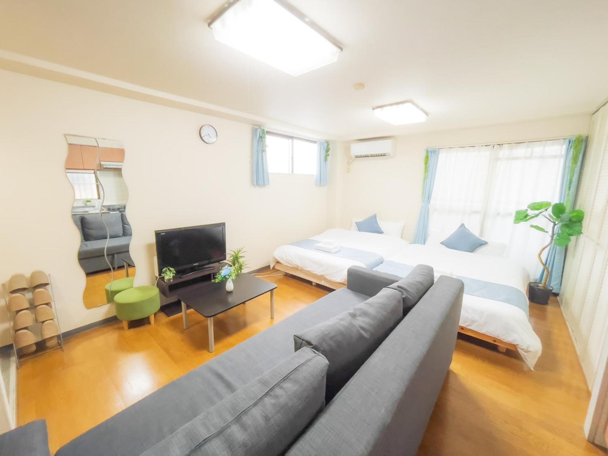 Apartamento ユニオン新大阪 十三駅西中島南方駅 自転車&Wifi貸出無料 Exterior foto