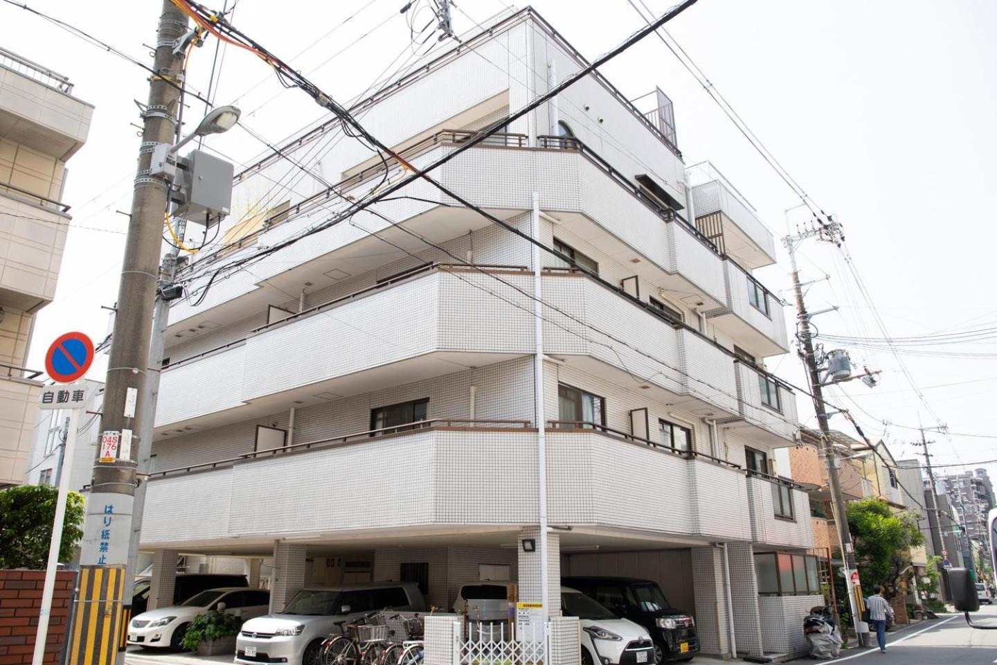 Apartamento ユニオン新大阪 十三駅西中島南方駅 自転車&Wifi貸出無料 Exterior foto
